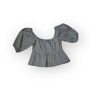 New Sim & Sam Cropped Off The Shoulder Top